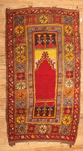 PRAYER RUGAntique Prayer Rug ,