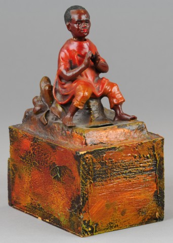 PRAYING CHILD ALMS STILL BANK