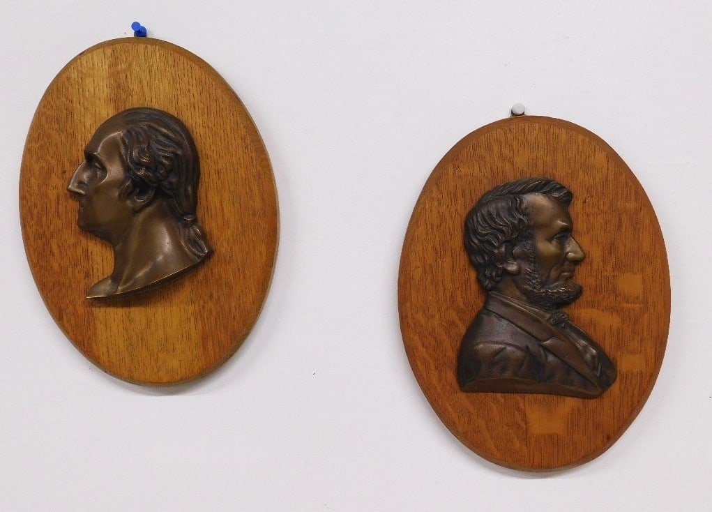 PR.BRONZE BUSTS OF LINCOLN &