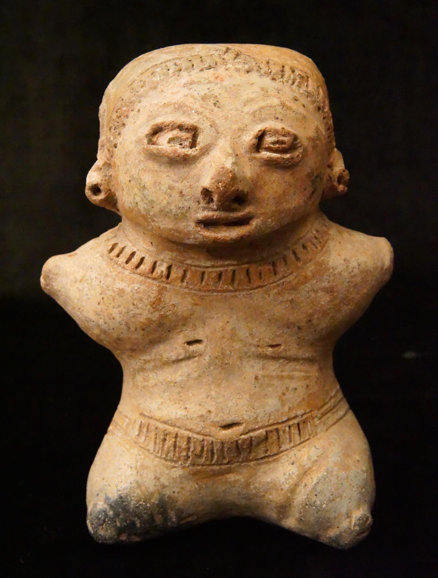 PRE COLOMBIAN OLMEC FIGURE CA. 1200