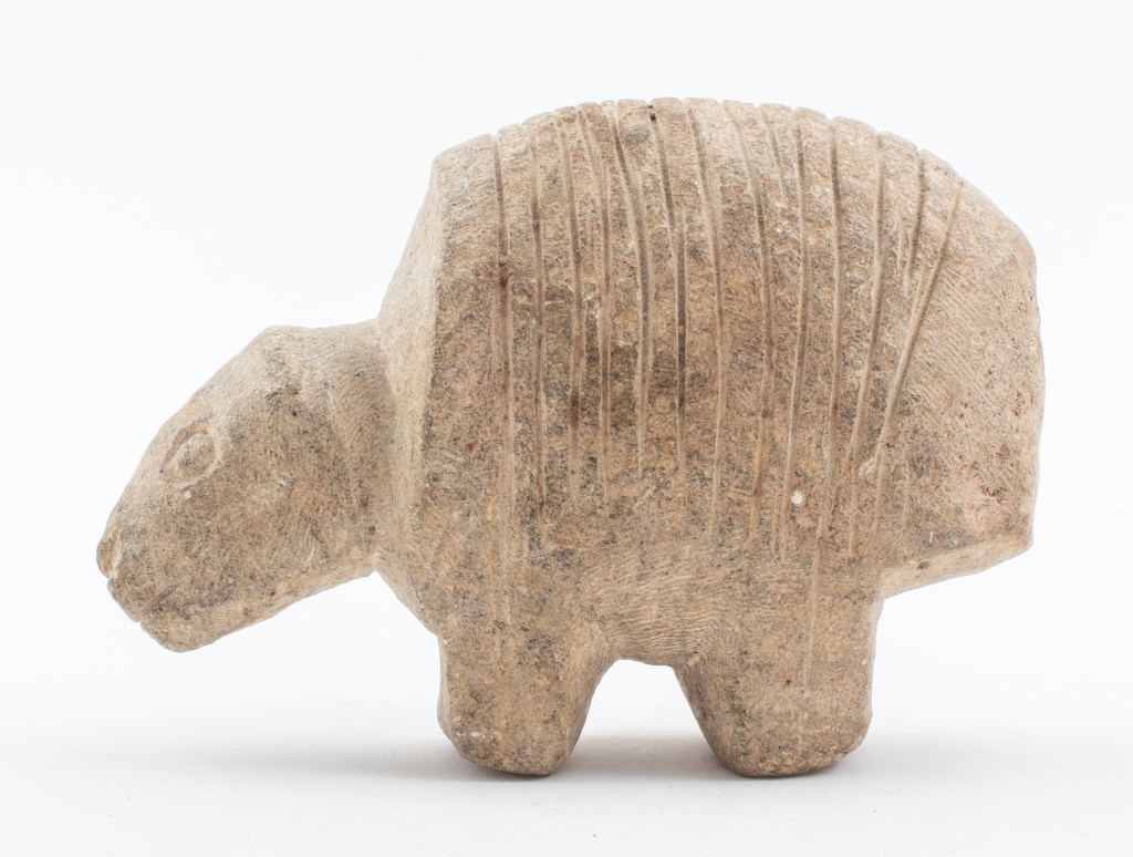 PRE-COLUMBIAN ARMADILLO STONE