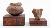 PRE COLUMBIAN BIRD FORM ARTIFA