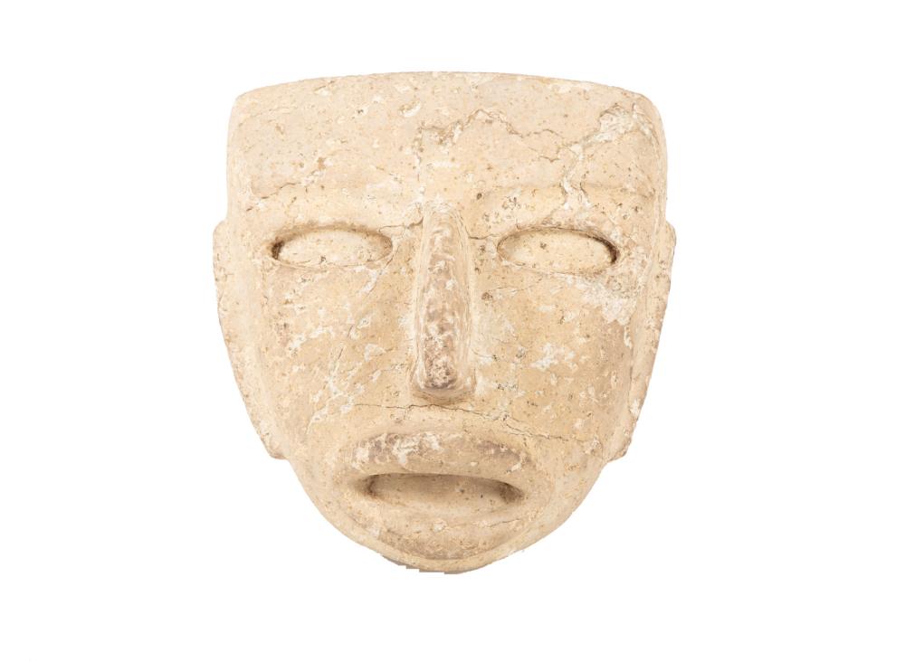 PRE-COLUMBIAN CARVED LIMESTONE