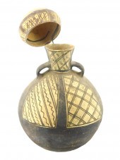 PRE-COLUMBIAN: CHANCAY VESSEL
