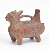 PRE-COLUMBIAN CHAVIN STIRRUP V