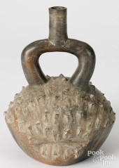 PRE-COLUMBIAN CHIMU POTTERY ST