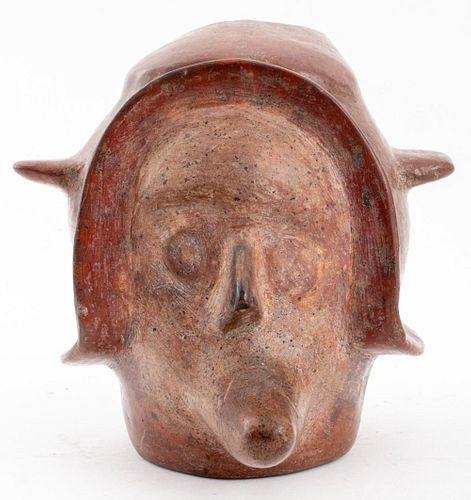 PRE-COLUMBIAN COLIMA EHECATL FORM