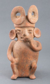 PRE-COLUMBIAN COLIMA REDWARE F
