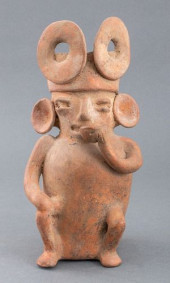 PRE-COLUMBIAN COLIMA REDWARE F