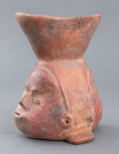 PRE-COLUMBIAN COLIMA REDWARE J
