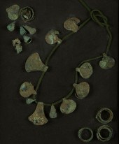 PRE-COLUMBIAN COPPER NECKLACE