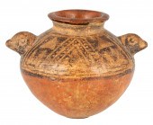 PRE-COLUMBIAN EFFIGY POT Pre-C