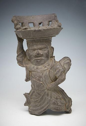 PRE COLUMBIAN FIGURAL STONE