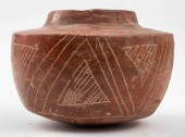 PRE-COLUMBIAN INCISED REDWARE