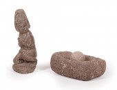 PRE-COLUMBIAN JAVANESE STONE O