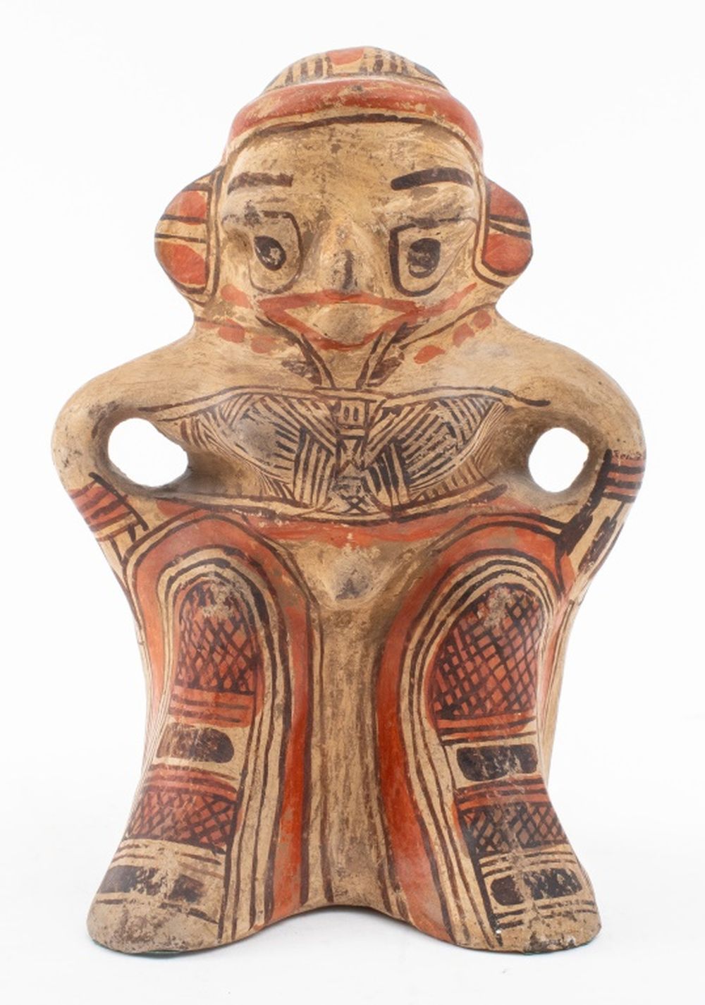 PRE-COLUMBIAN MANNER POLYCHROME