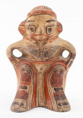 PRE-COLUMBIAN MANNER POLYCHROM