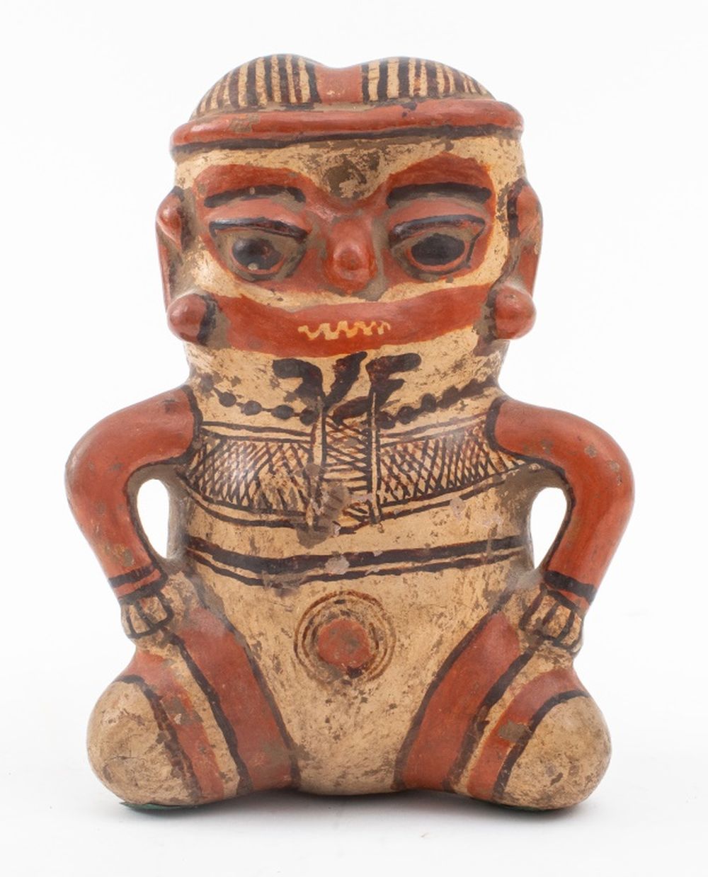 PRE-COLUMBIAN MANNER POLYCHROME