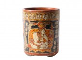 PRE-COLUMBIAN MAYAN POLYCHROME