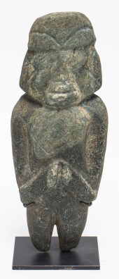 PRE-COLUMBIAN MEZCALA CARVED S