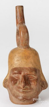 PRE-COLUMBIAN MOCHE POTTERY ST