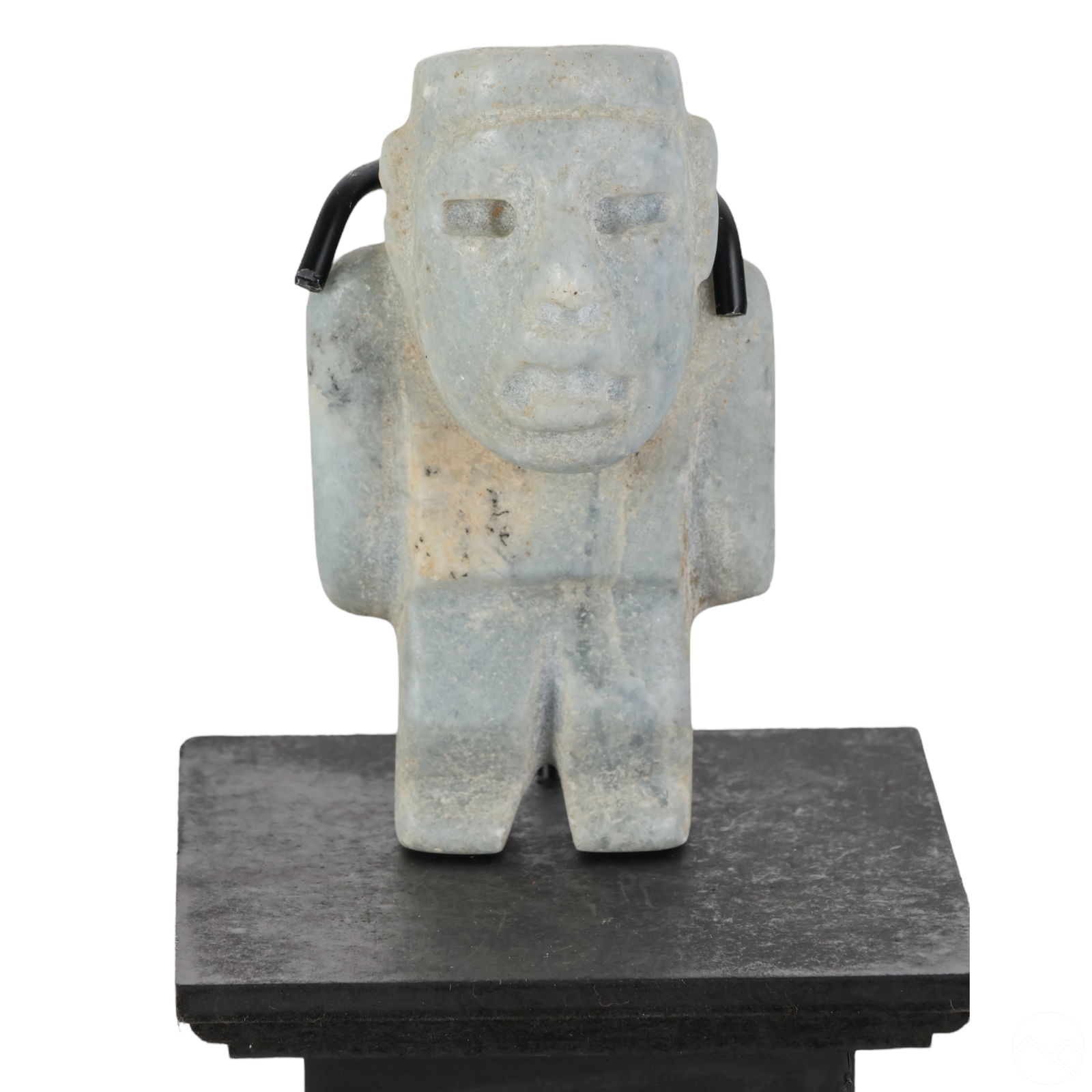 PRE COLUMBIAN OMLEC JADE ANCESTOR