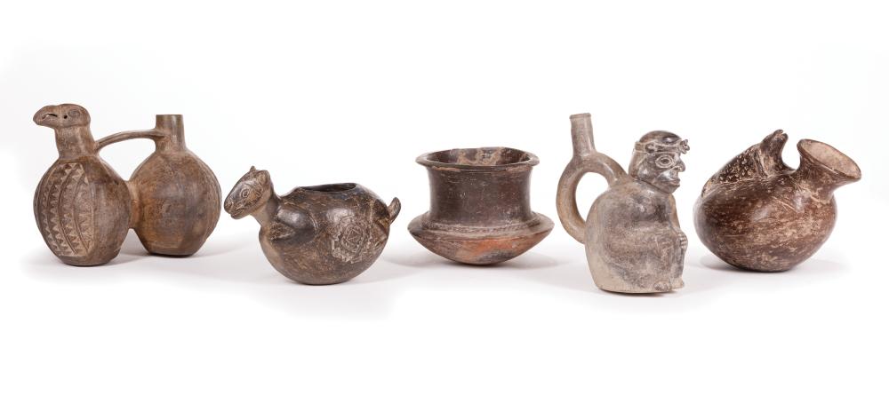 PRE-COLUMBIAN PERUVIAN POTTERY