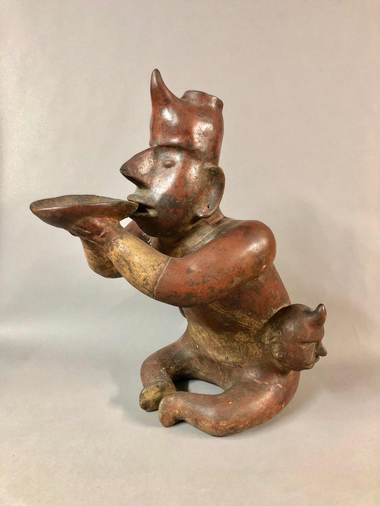 PRE-COLUMBIAN POLYCHROMED POTTERY