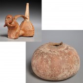 PRE-COLUMBIAN POTTERY EFFIGY W