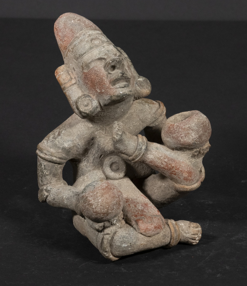 PRE-COLUMBIAN POTTERY FIGURINE