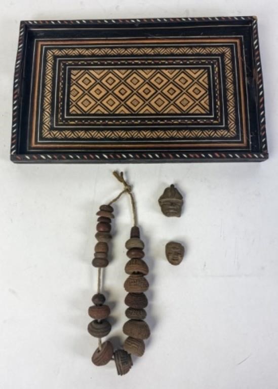 PRE-COLUMBIAN POTTERY NECKLACE