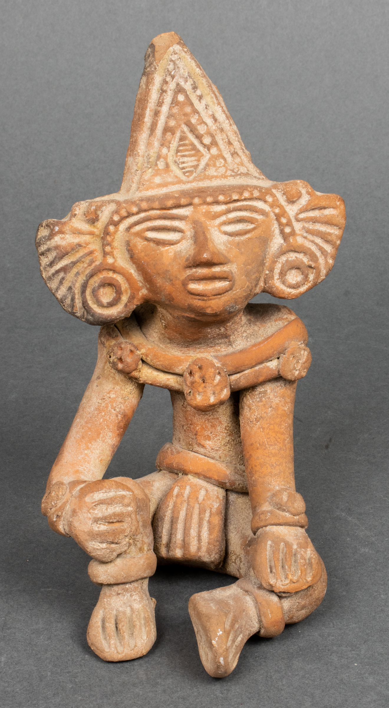 PRE-COLUMBIAN POTTERY OF SEATED