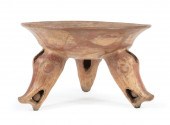 PRE-COLUMBIAN POTTERY TRIPOD B