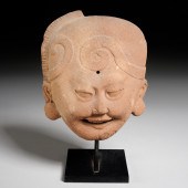 PRE-COLUMBIAN SONRIENTE HEAD,