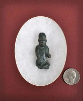 PRE COLUMBIAN STYLE CARVED HAR