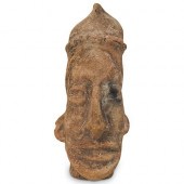 PRE-COLUMBIAN STYLE EFFIGY STA
