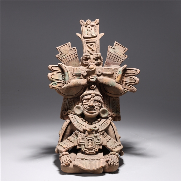 Pre-Columbian style vessel with