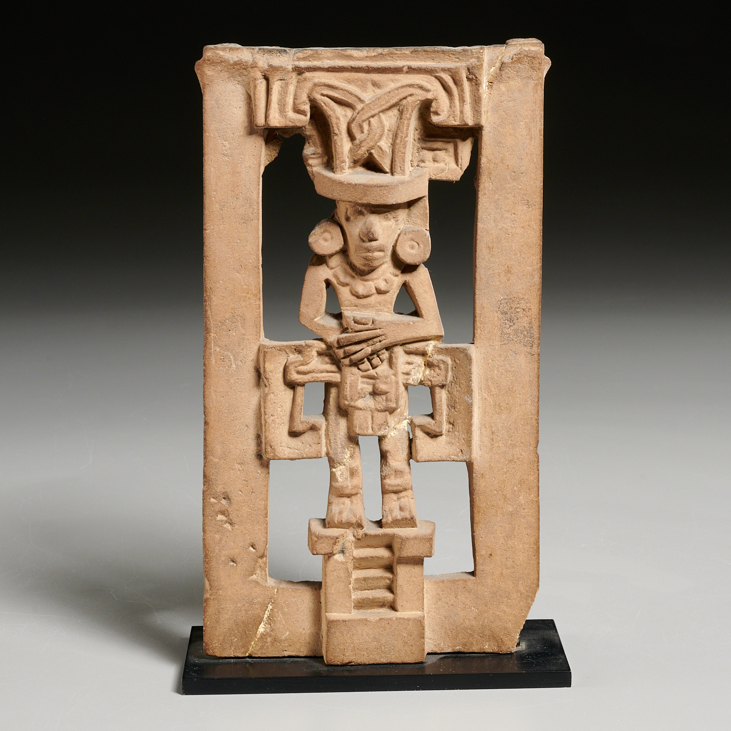 PRE-COLUMBIAN TEOTIHUACAN CLAY GATE