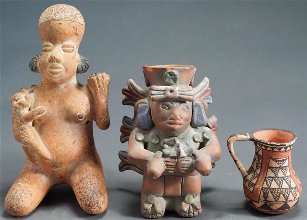 PRE-COLUMBIAN TYPE POTTERY MATERNAL
