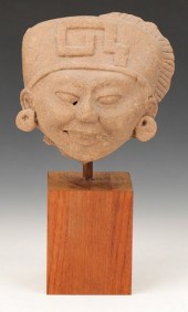PRE-COLUMBIAN VERACRUZ CARVED