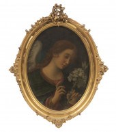 PRE-RAPHAELITE PORTRAIT OF AN