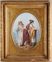 PRE-RAPHAELITE SCHOOL, GOUACHE