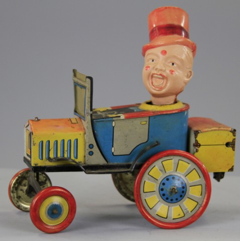 PRE-WAR JAPAN CRAZY CAR WITH