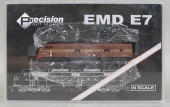 PRECISION EMD E7 N SCALE LOCOM
