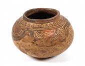 PRECOLUMBIAN MAYAN PAINTED POT
