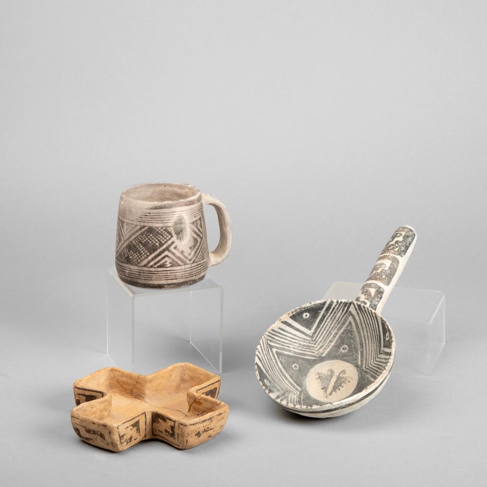 PREHISTORIC, GROUP OF THREE