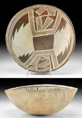 PREHISTORIC MIMBRES POTTERY BL
