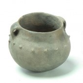 PREHISTORIC POTTERY JAR.  Miss