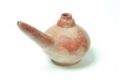 PREHISTORIC POTTERY VESSEL.  Q