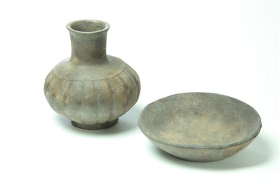 ***PREHISTORIC POTTERY WATER BOTTLE